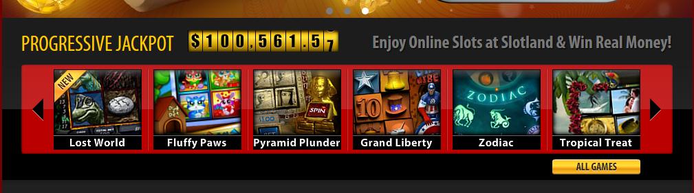 Slotland Casino - US Players Accepted! 2